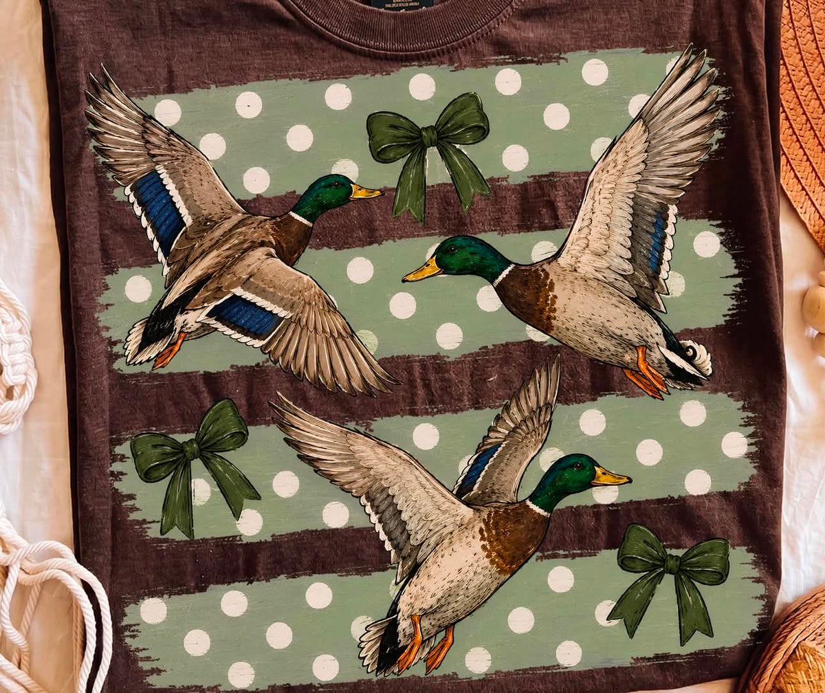 Duck w/ Poka Dots