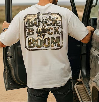 Men's Deer Buck Buck Boom