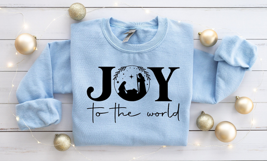 12 Days of Christmas Joy to the World Crewneck