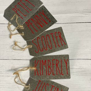 Christmas Stocking Tags