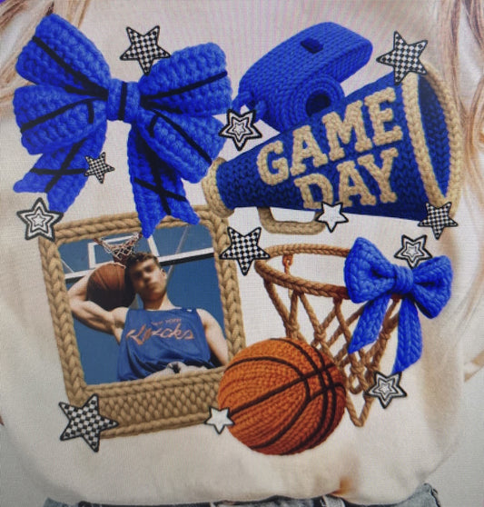 Basketball Faux Yarn