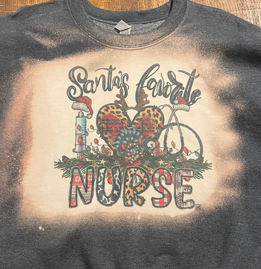 Christmas Santa’s favorite nurse