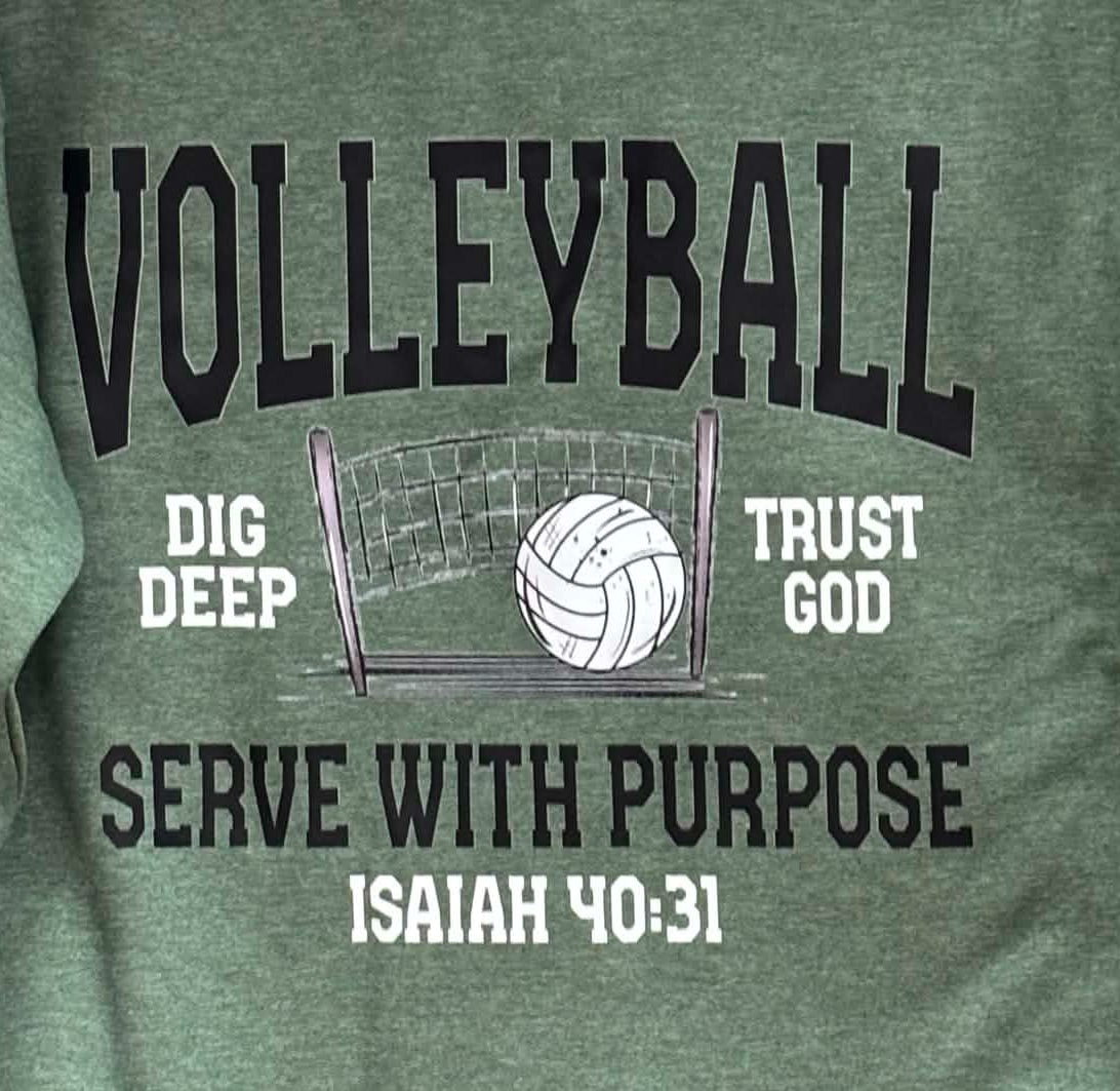Volleyball Serve with purpose